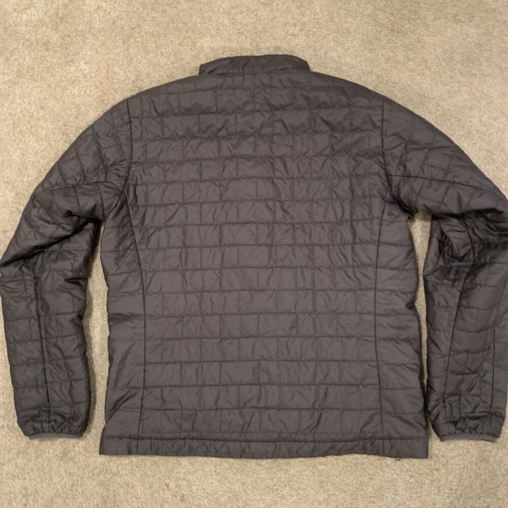 Patagonia Nano Puff Puffer Jacket Primaloft Quilted Grey XL Cape May Brewing Co - Picture 6 of 8
